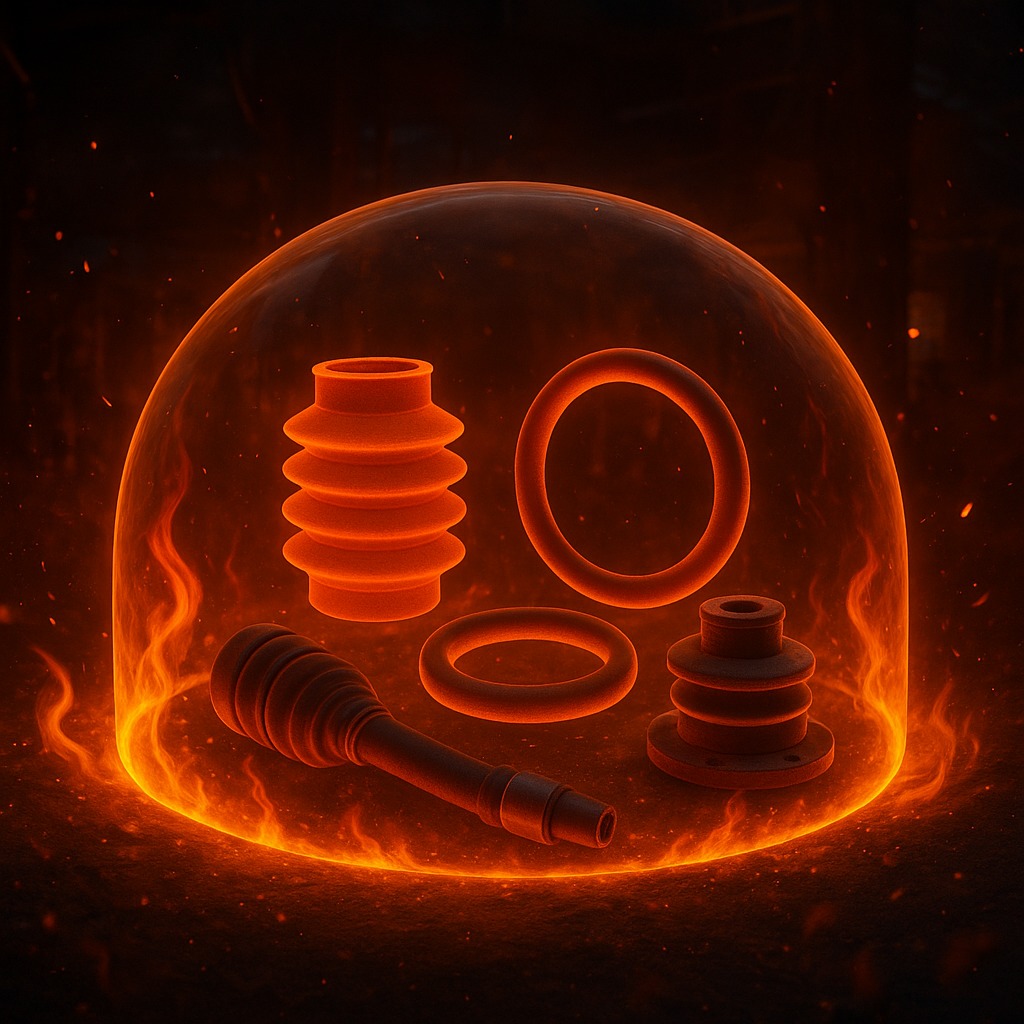 Engineered fire‑resistant rubber components from ASRI